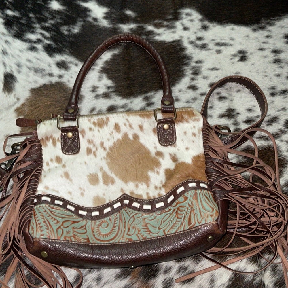 Myra cowhide bag